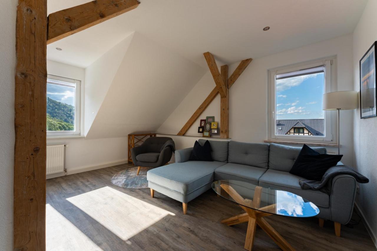 Ferienwohnung Am Steinbach 2 Thale Extérieur photo